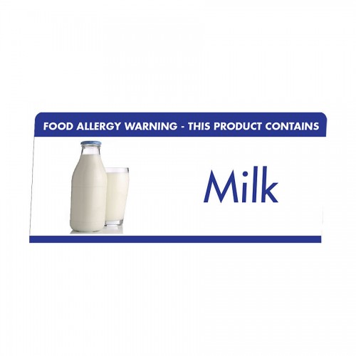 Allergen Buffet Notice Milk