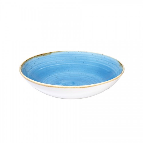 Cornflower Blue Coupe Bowl 24.8cm