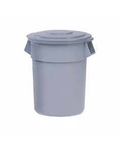 Brute Round Containers Grey 166.5ltr