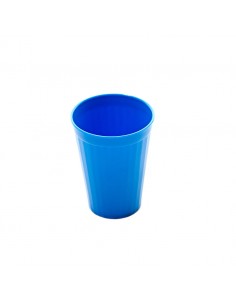 Polycarbonate Tumbler Fluted 5.25oz Blue