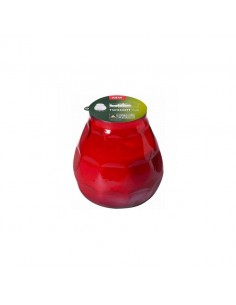 Twilight Low Boy Candle Red