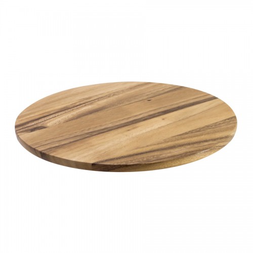 Genware Wood Cake Board 33cm Dia