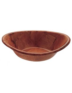 Wooden Bowl Oval 23cm