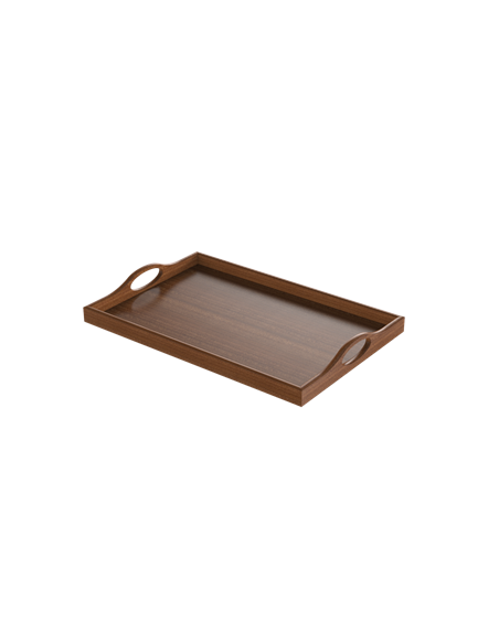 Rectangular White Melamine Buffet Tray