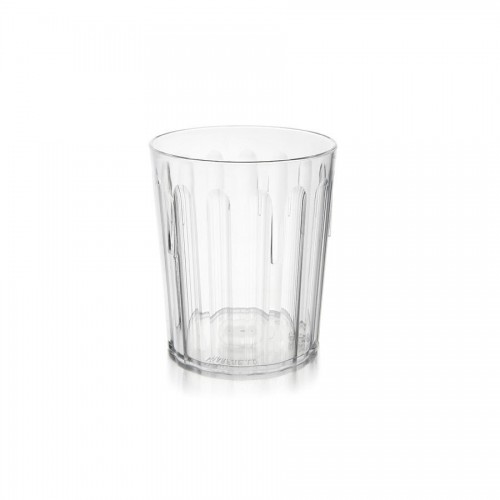 Polycarbonate Tumbler Fluted 8oz Clear