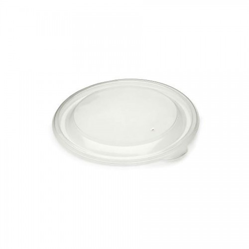 375ml Round Container PET Lid 500 Per Case