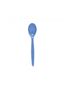 Polycarbonate Teaspoon Medium Blue 14.5cm