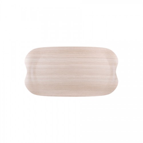 Roltex Tray Wave 43cm x 23cm Light Wood