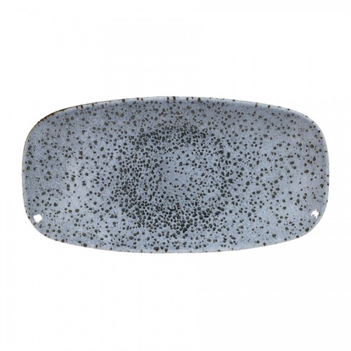 Mineral Blue Chefs' Oblong Plate No.3 29.8 x 15.3cm