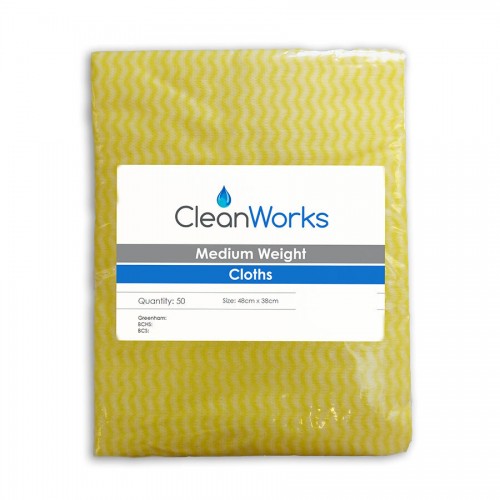 Cleanworks General Purpose Cloth MDW Yellow