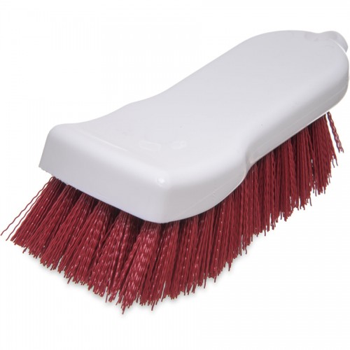 Cutting Board Brush 6in Red