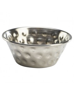 1.5oz Stainless Steel Hammered Ramekin