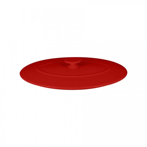 Chef's Fusion Lid For Oval Platter Red