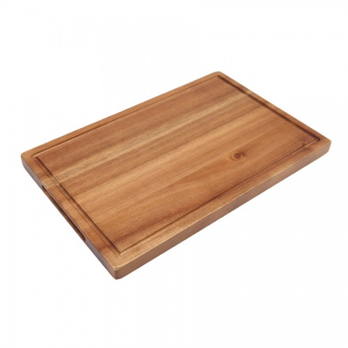 Genware Acacia Serving Board 34 x 22 x 2cm