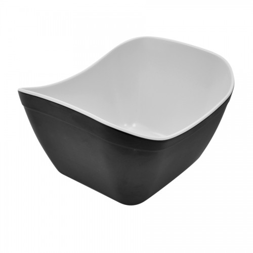 Verdura Black/White Matt Melamine 1/6 Crock