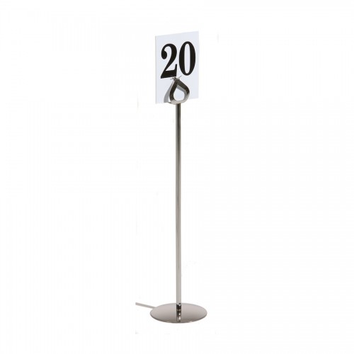 Table Number Stand Stainless steel 40cm