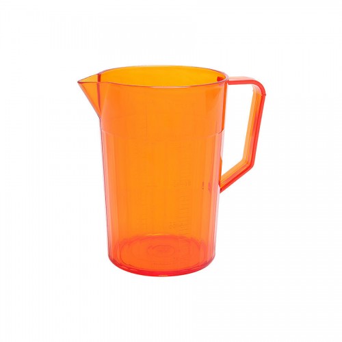 Polycarb 750ml Graduated Jug Translucent Orange