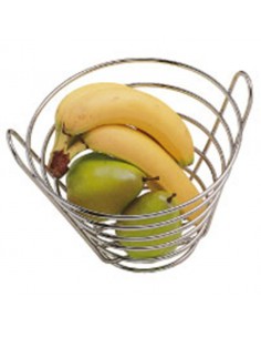 Fruit Basket Metal Round 22cm