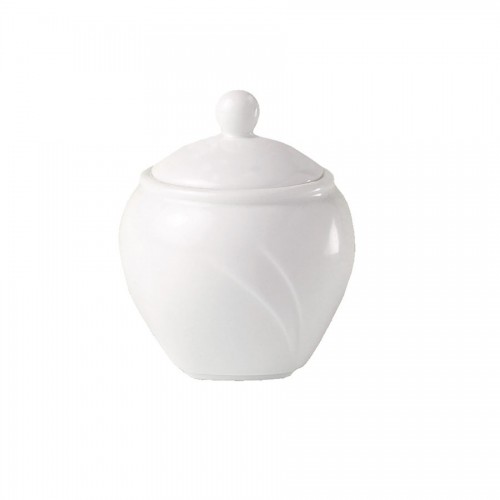 Alvo Sugar Bowl Covered White