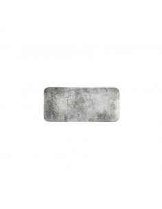 Urban Grey Organic Rectangular Plate 34.6x15.6cm