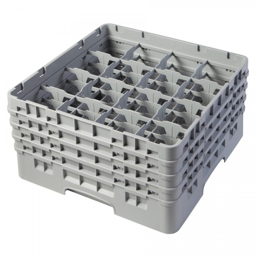 Cambro Camrack Glass Rack 16 Compartments Grey