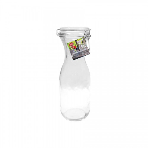 Glass Carafe Resealable Silicone Seal 500ml