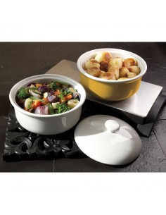 Simplicity Casserole Dish White 3ltr