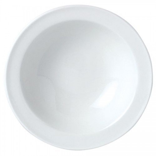 Simplicity Bowl Stone Rim White 13.5cm