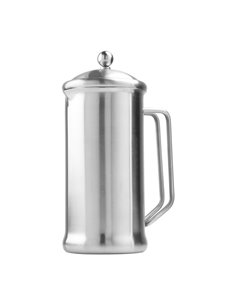 Cafetiere 3 Cup Brushed Finish Stainless Steel