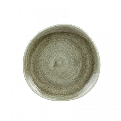 Stonecast Patina Green 8 Inch Organic Plate