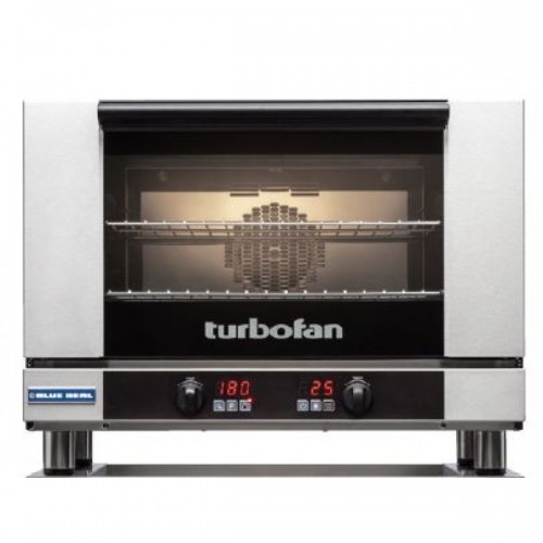 Blue Seal Turbofan E27D2 460x660mm Manual Electric Convection Oven - 3kW.