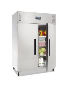 Polar G594 G-Series  Double Door Fridge Stainless Steel 1200Ltr