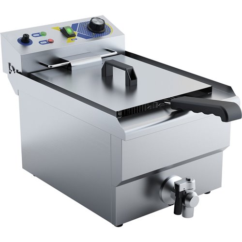 Commercial Fryer Single Electric 10 litre 3kW Countertop | DA-EF101V