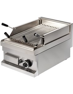 Commercial Gas chargrill 1 zone 4.8kW Table top | DA-Hotmax 600 GGL604