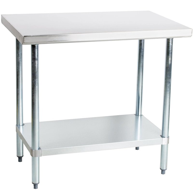 Commercial Work table Stainless steel Bottom shelf 600x600x900mm | DA ...
