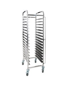 15 Tier Rack/Tray/Pan Trolley Stainless Steel 30xGN1/1 tray capacity | DA-RT2115