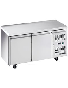 Commercial Freezer counter Ventilated 2 doors Depth 600mm | DA-THSNACK2100BT