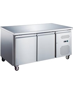 Commercial Freezer Counter Ventilated 2 doors Depth 700mm | DA-FG21V