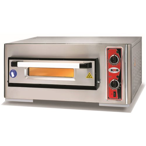 Electric Pizza Oven 1 chamber 700x700mm Capacity 4 pizzas at 13" 230V/1 phase | DA-PF7070E