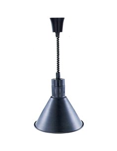 Rise & Fall Dome Heat Lamp Black | DA-A65121302