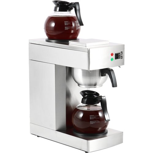 Commercial Filter Coffee maker Manual fill 2 glass jugs 2 hotplates | DA-RB386