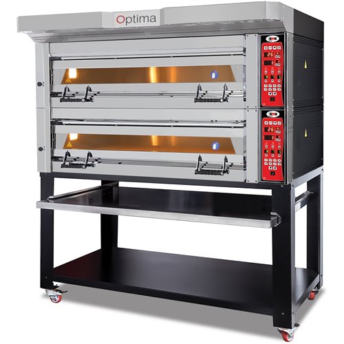 Professional Bakery & Pastry Oven Premium 8 trays 600x400mm 12 pizzas of 16'' | PB2T128