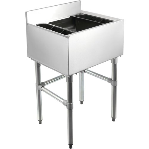 Ice bin Underbar Splashback Stainless steel | IB182408