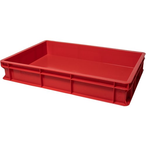 Pizza Dough Box 600x400x100mm Red Polypropylene | VAS010-RT