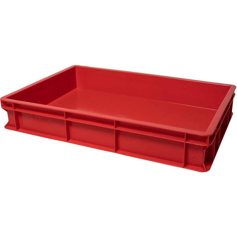 Pizza Dough Box 600x400x100mm Red Polypropylene DAVAS010RT