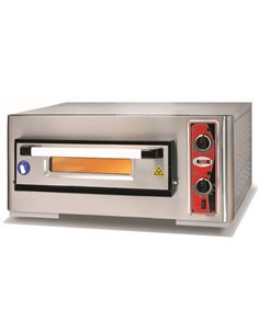 Electric Pizza Oven 1 chamber 620x620mm Capacity 4 pizzas at 12" 230V/1 phase | PF6262E