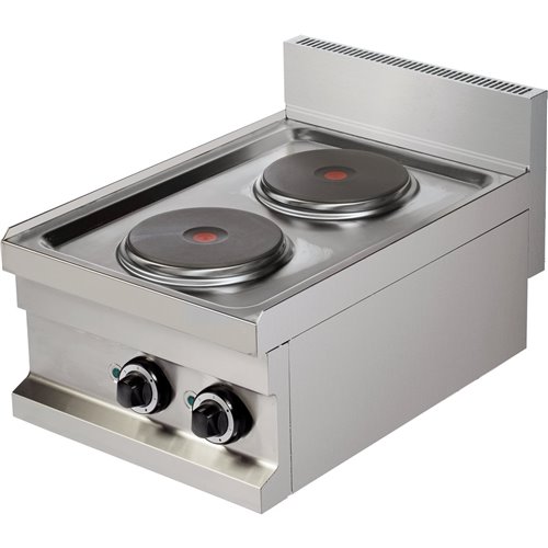 Electric boiling top 2 plates 4.0kW | DA-Hotmax 600 EC604