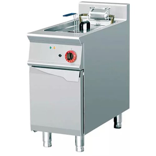 Heavy Duty Free standing Fryer Electric Single tank 28 litres 12kW | DA-THE9F28