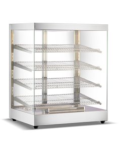 Commercial Heated Display Cabinet 318 Litres Stainless steel | DA-HW318