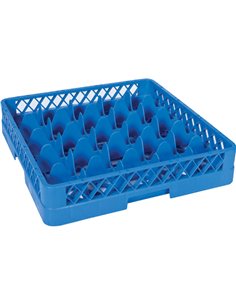 Cups/Glass rack 25 compartments 500x500x100mm | DA-BB25